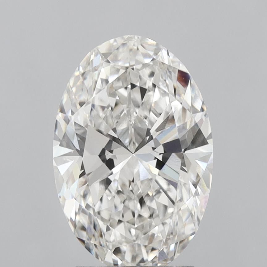 3.01 ct. oval Lab Grown Diamond front image