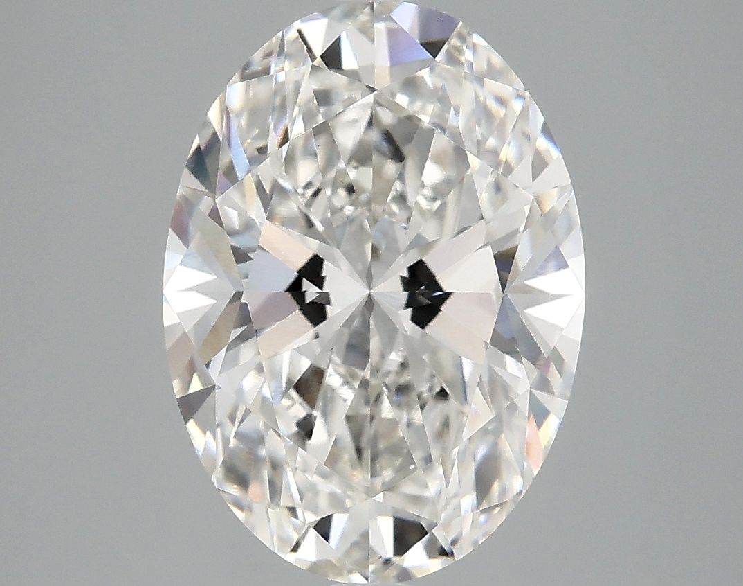 4.10 ct. oval Lab Grown Diamond front image