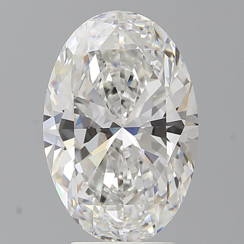 4.10 ct. oval Lab Grown Diamond front image