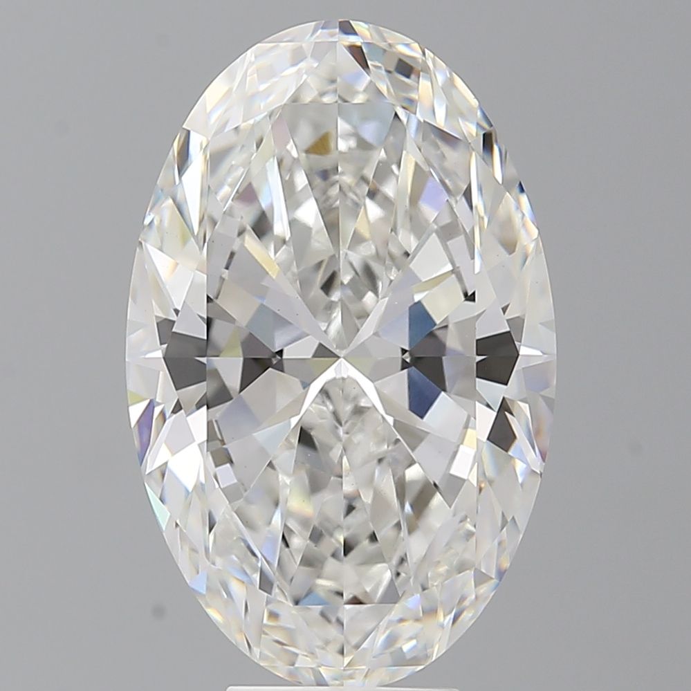 8.07 ct. oval Lab Grown Diamond front image