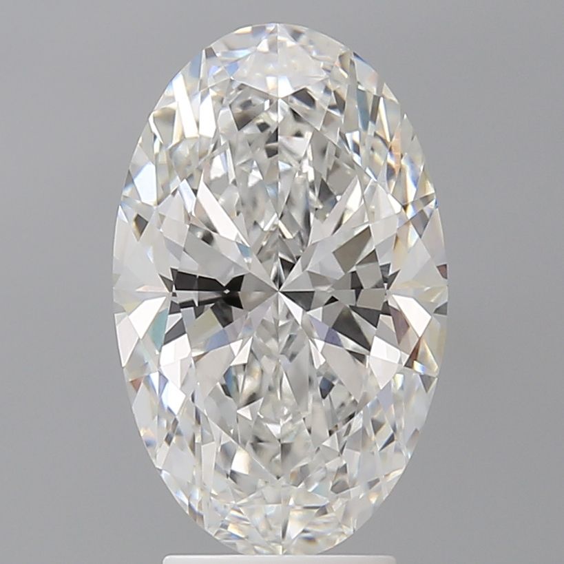 4.03 ct. oval Lab Grown Diamond front image