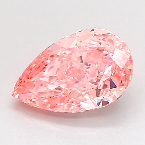 1.08 CT Fancy Vivid Pink PEAR