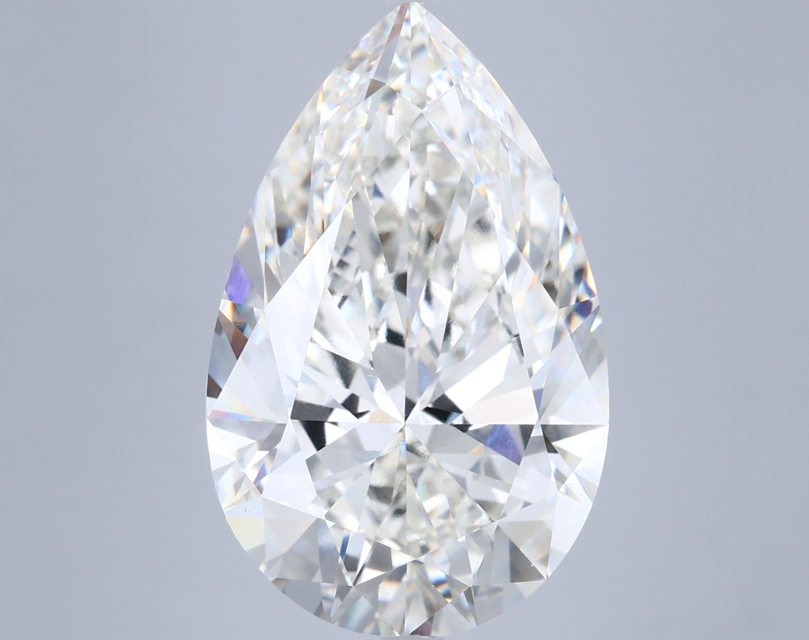 10.13 ct. pear Lab Grown Diamond front image