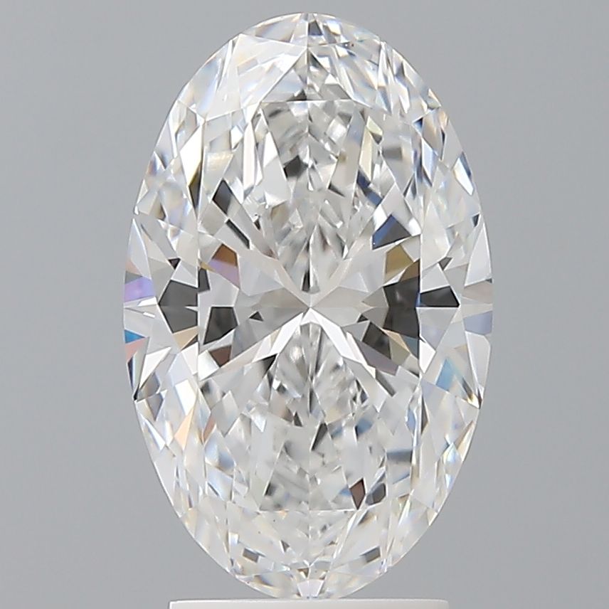 3.10 ct. oval Lab Grown Diamond front image