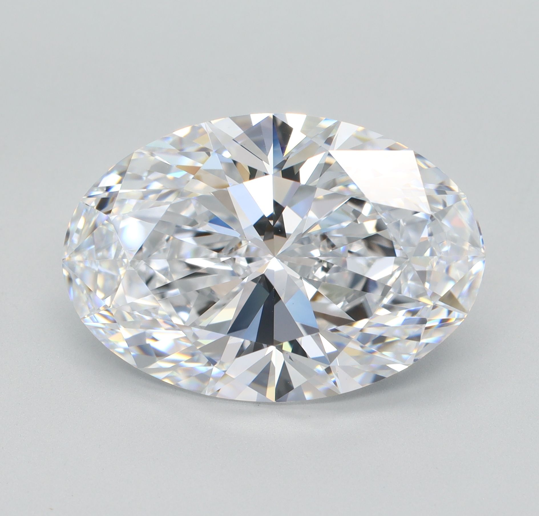 9.02 ct. oval Lab Grown Diamond front image