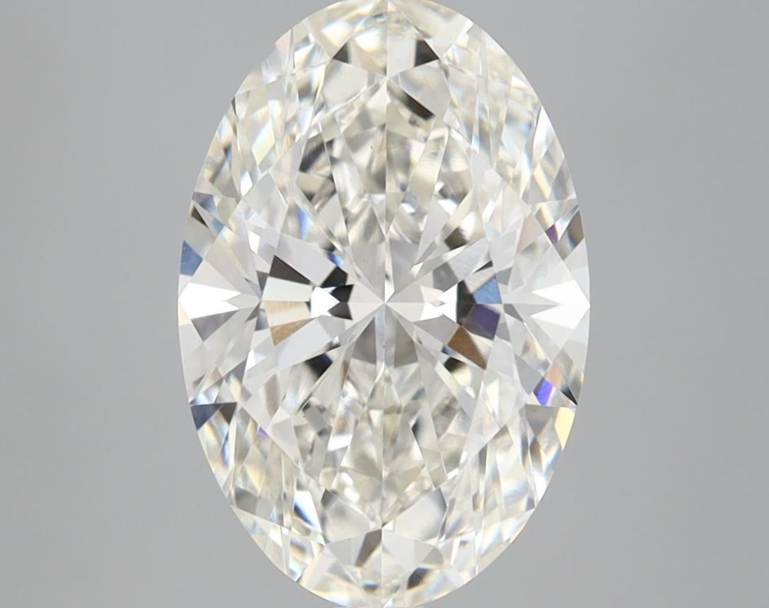 3.10 ct. oval Lab Grown Diamond front image
