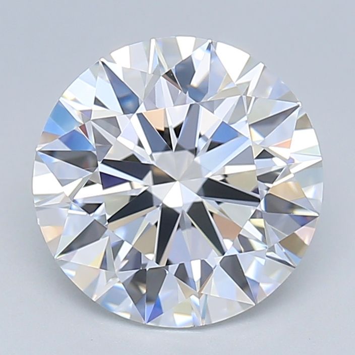 Diamant Rond 3.04 ct - Couleur D - Pureté VVS1