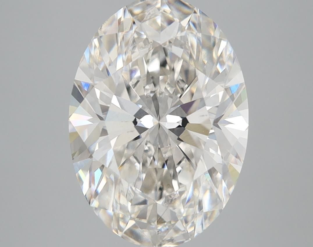 3.62 ct. oval Lab Grown Diamond front image