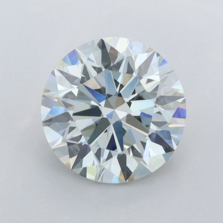 0.98 CT Fancy Light Greenish Blue ROUND