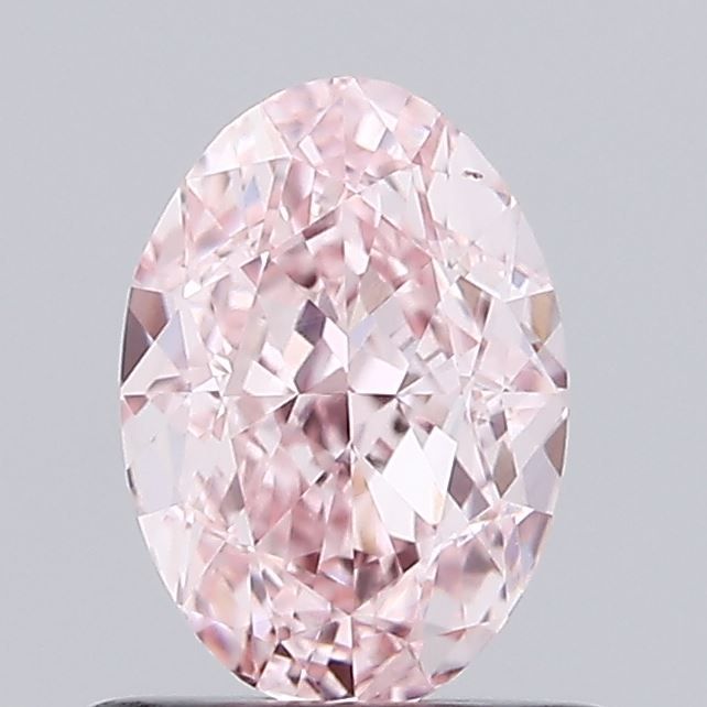 0.97 CT Fancy Intense Pink OVAL