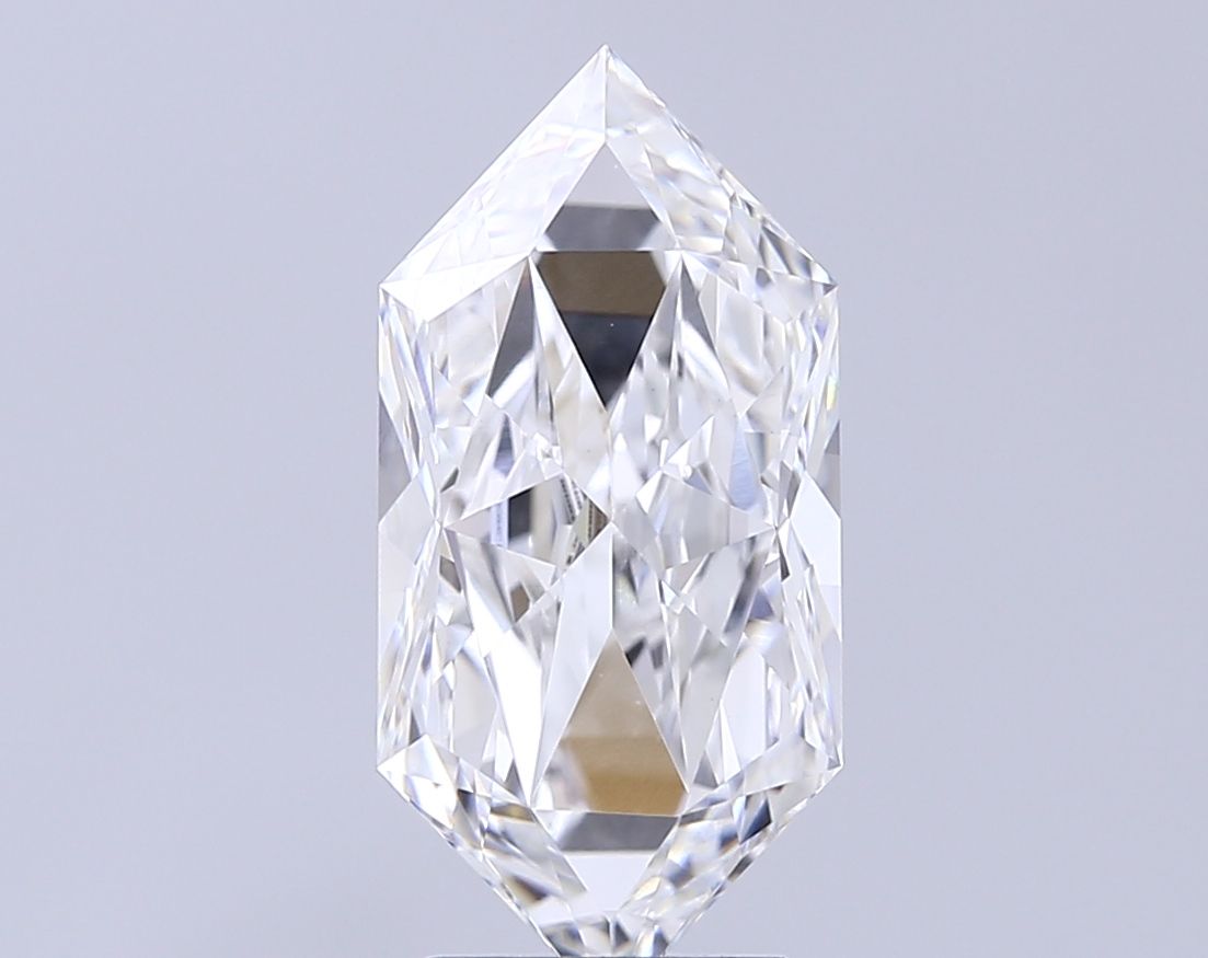 4.06 ct lab-grown Hexagonal Diamond