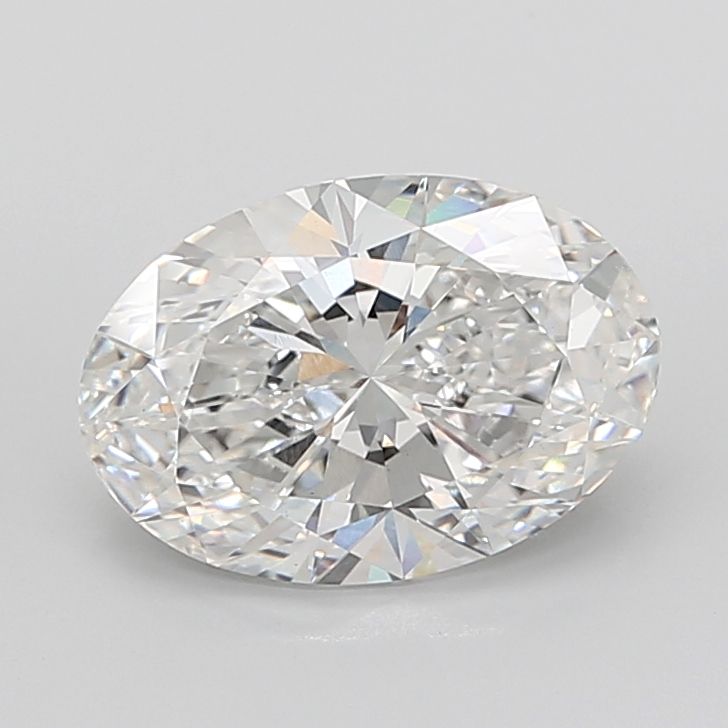 7.04 ct. oval Lab Grown Diamond front image