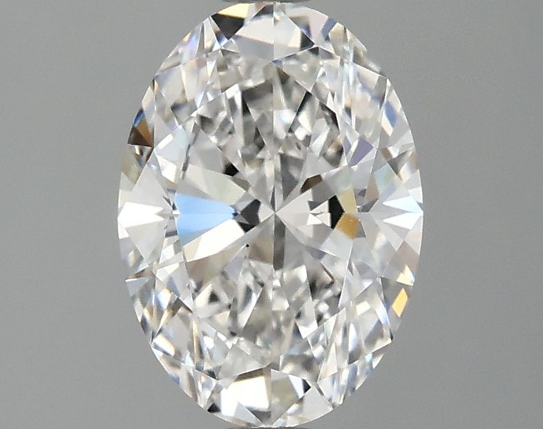 1.57 ct. oval Lab Grown Diamond front image