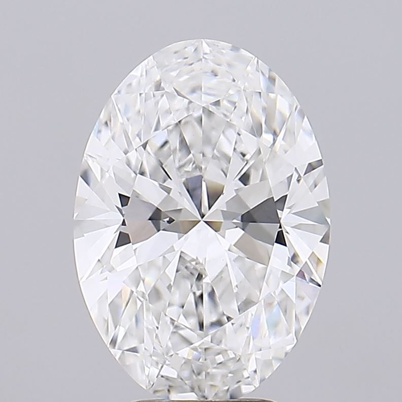 5.09 ct. oval Lab Grown Diamond front image