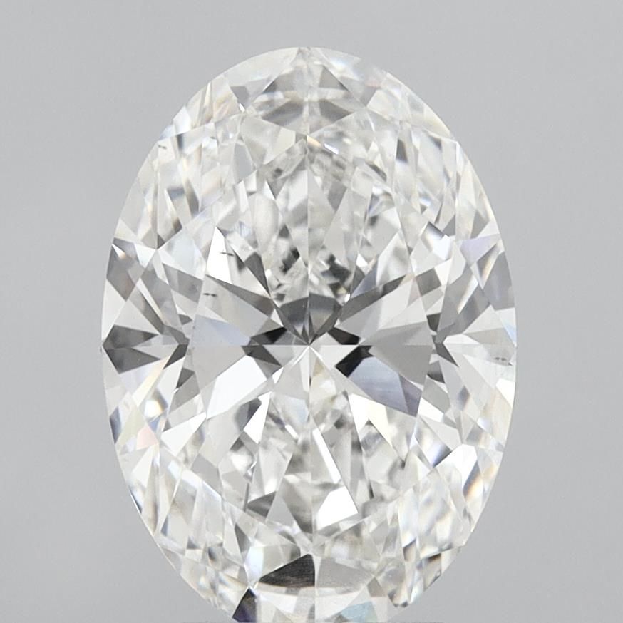 4.51 ct. oval Lab Grown Diamond front image