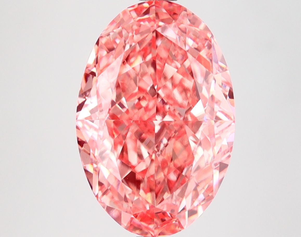 4.31 ct. oval Lab Grown Diamond front image