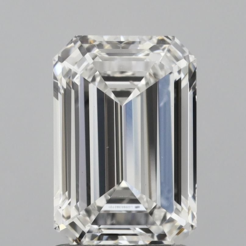 1.61 ct. emerald Lab Grown Diamond front image