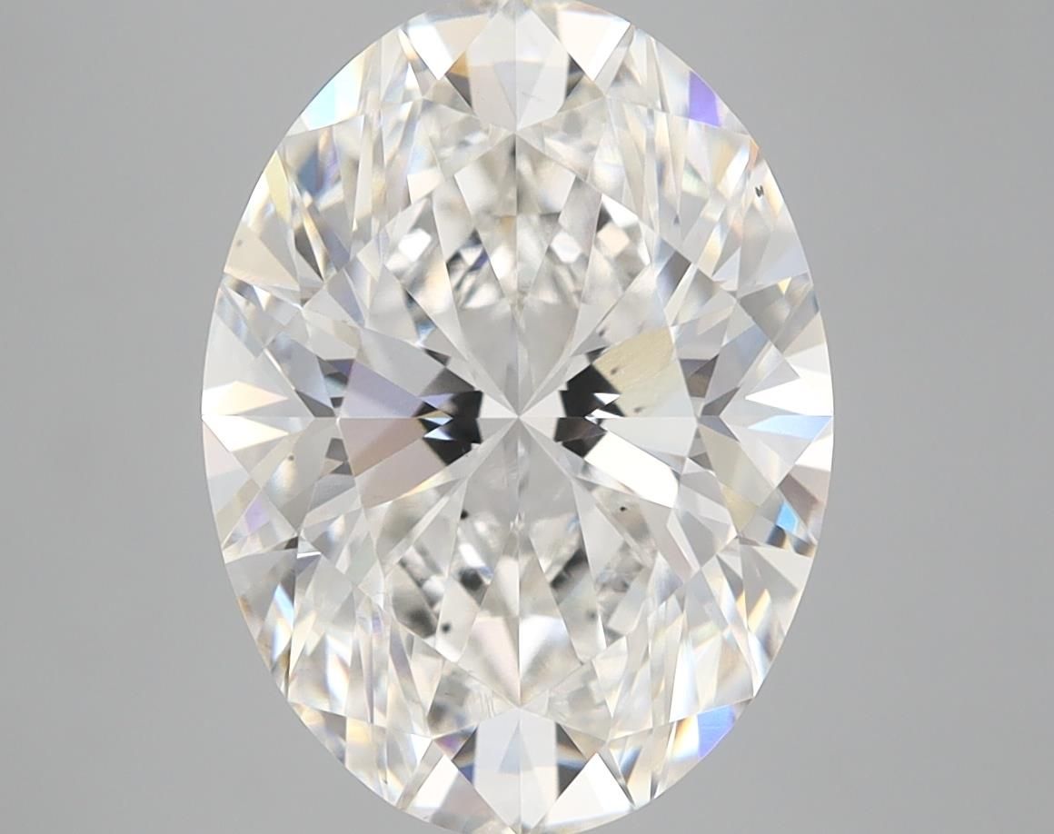 5.03 ct. oval Lab Grown Diamond front image