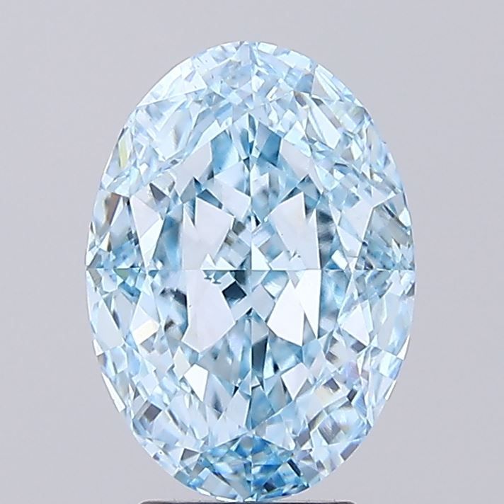 5.01 ct. oval Lab Grown Diamond front image