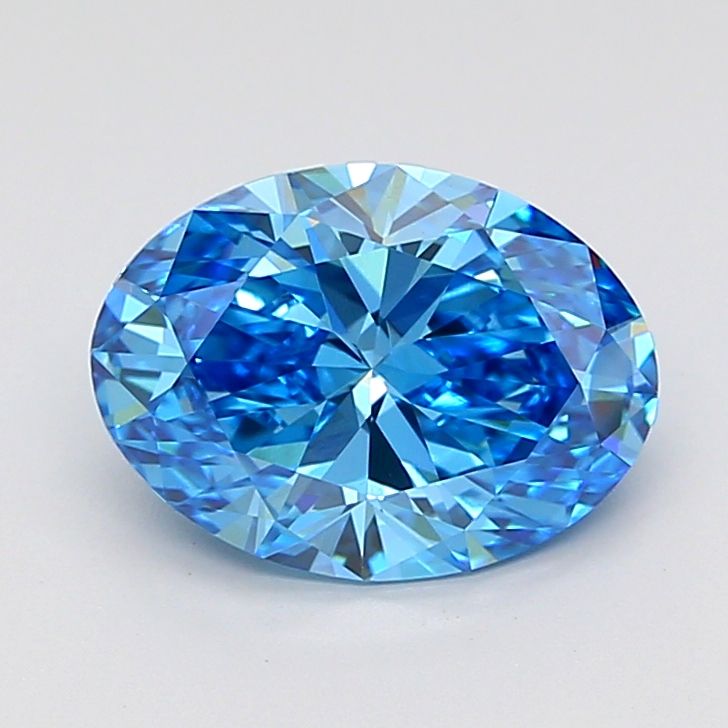 3.00 ct. oval Lab Grown Diamond front image