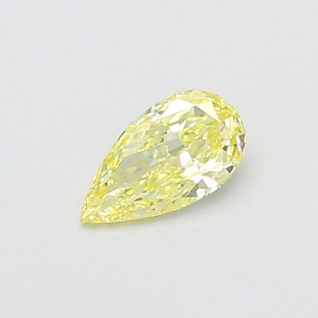 0.45 CT Fancy Yellow PEAR