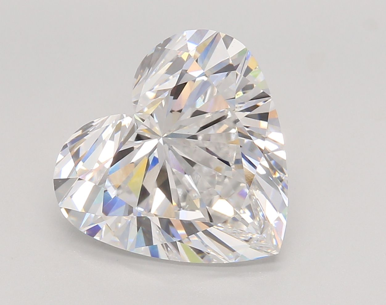 5.60 ct. heart Lab Grown Diamond front image