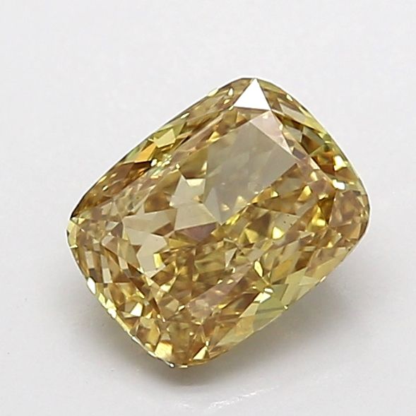 1.08 CT Fancy Brown CUSHION MODIFIED