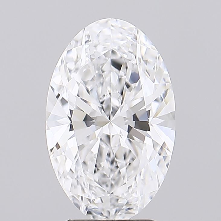 2.07 ct. oval Lab Grown Diamond front image
