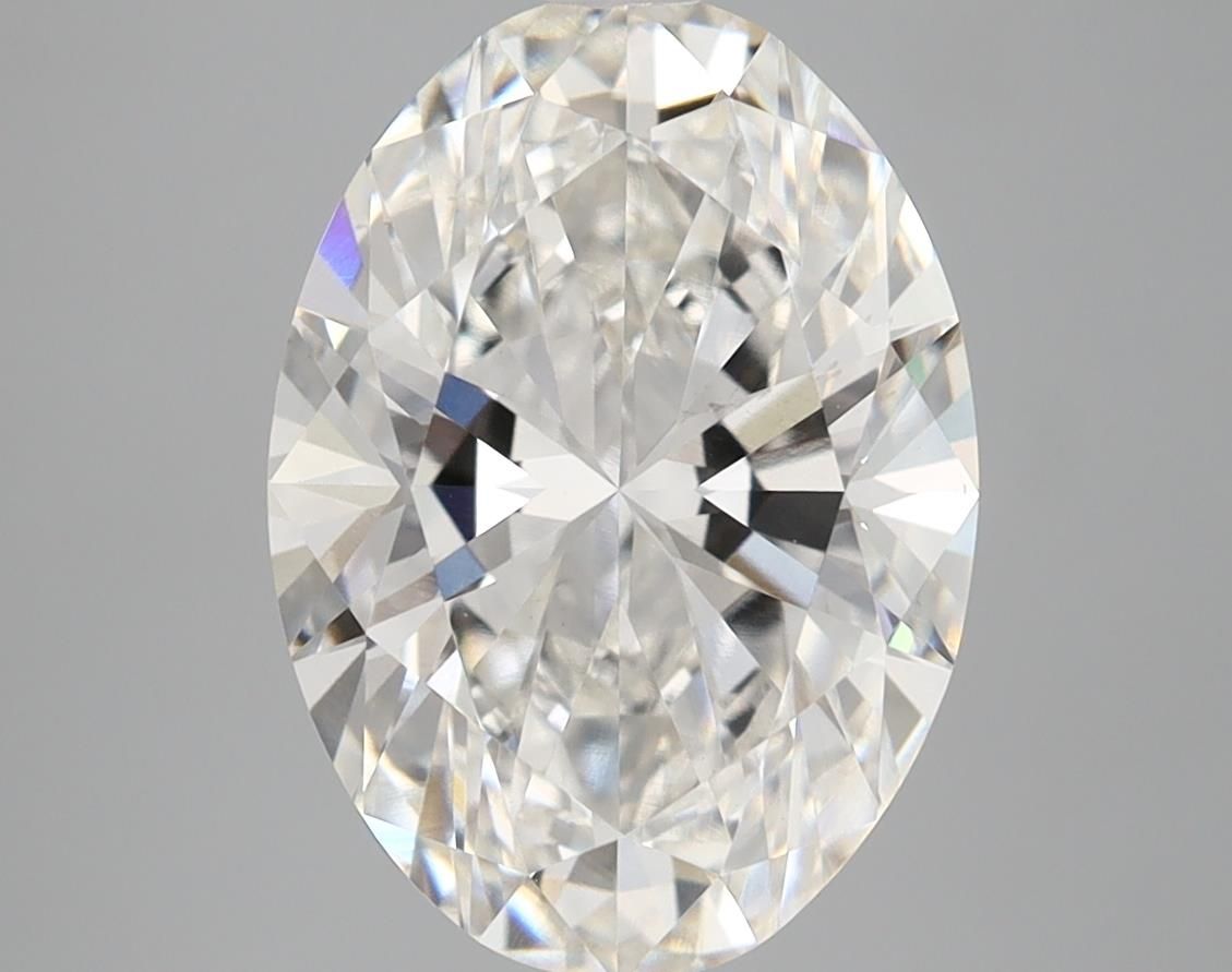 4.04 ct. oval Lab Grown Diamond front image