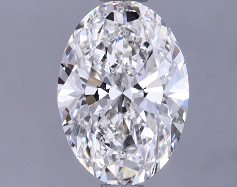 1.30 ct. oval Lab Grown Diamond front image