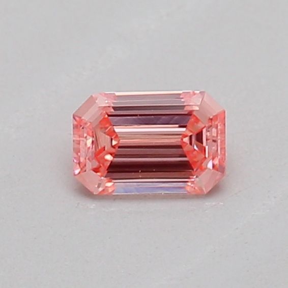 0.16 CT Fancy Intense Pink EMERALD