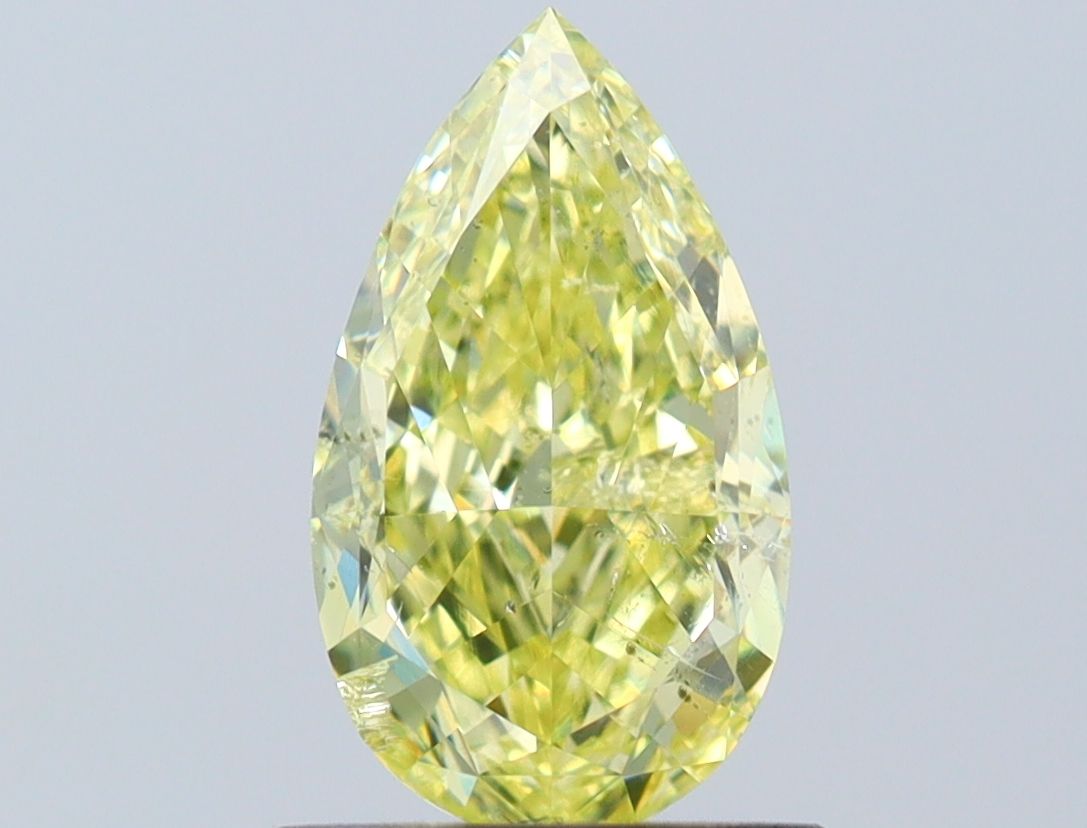 Diament 1.02 ct Fancy Yellow/I1