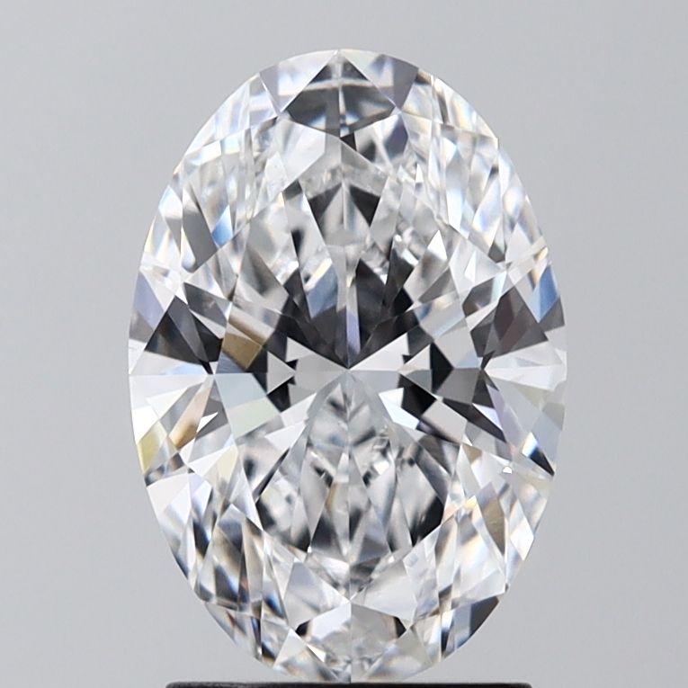 2.06 ct. oval Lab Grown Diamond front image