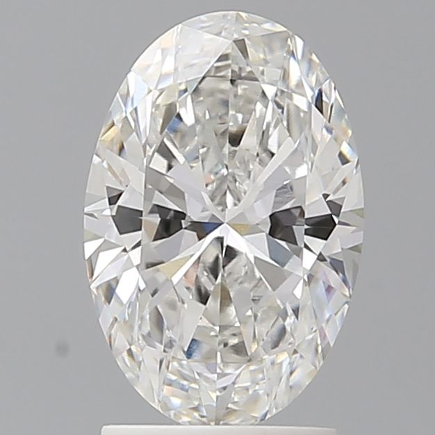 2.10 ct. oval Lab Grown Diamond front image