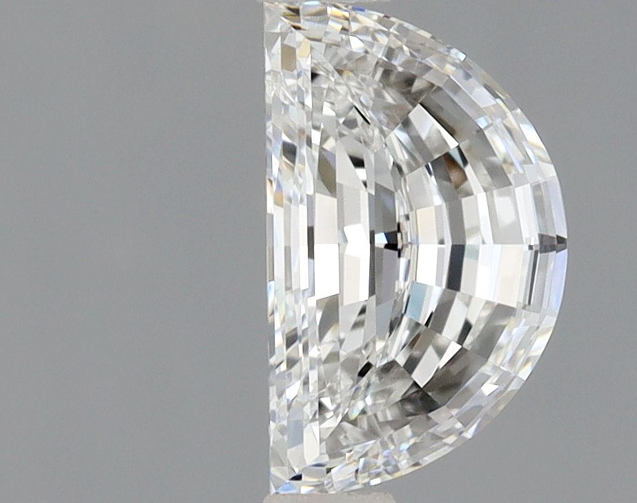 0.7 ct Half moon Diamond