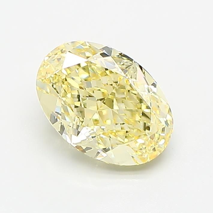1.52 CT Fancy Yellow OVAL