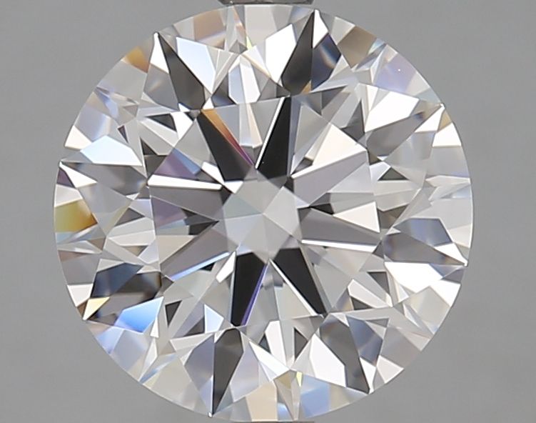 Diamant Rond 3.34 ct - Couleur D - Pureté VVS2