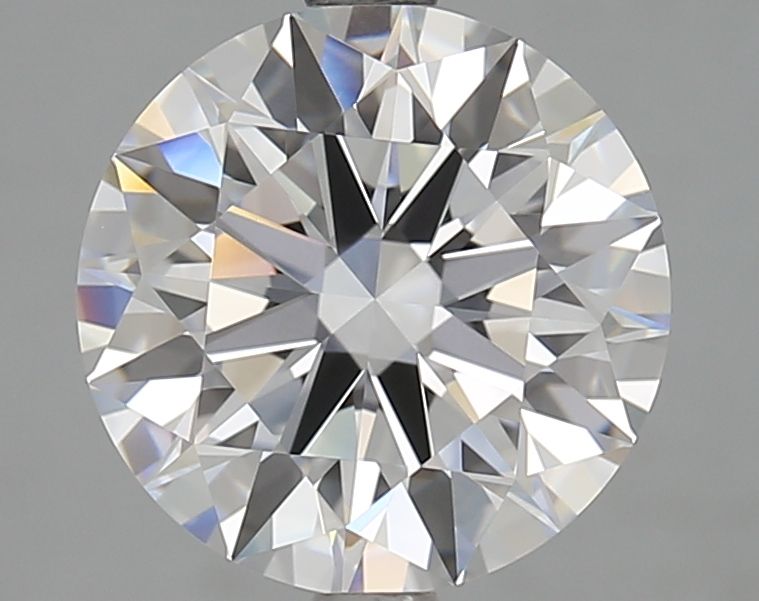 Diamant Rond 3.41 ct - Couleur D - Pureté IF