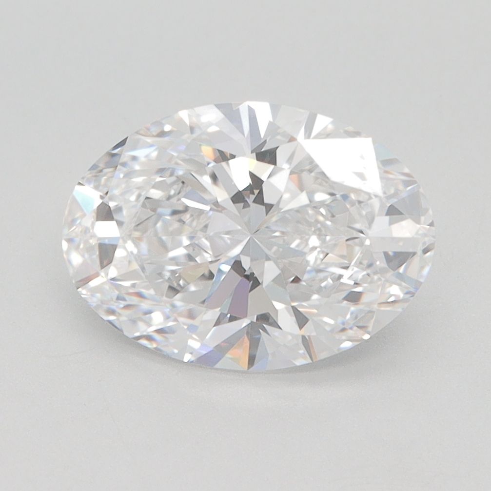 2.10 ct. oval Lab Grown Diamond front image