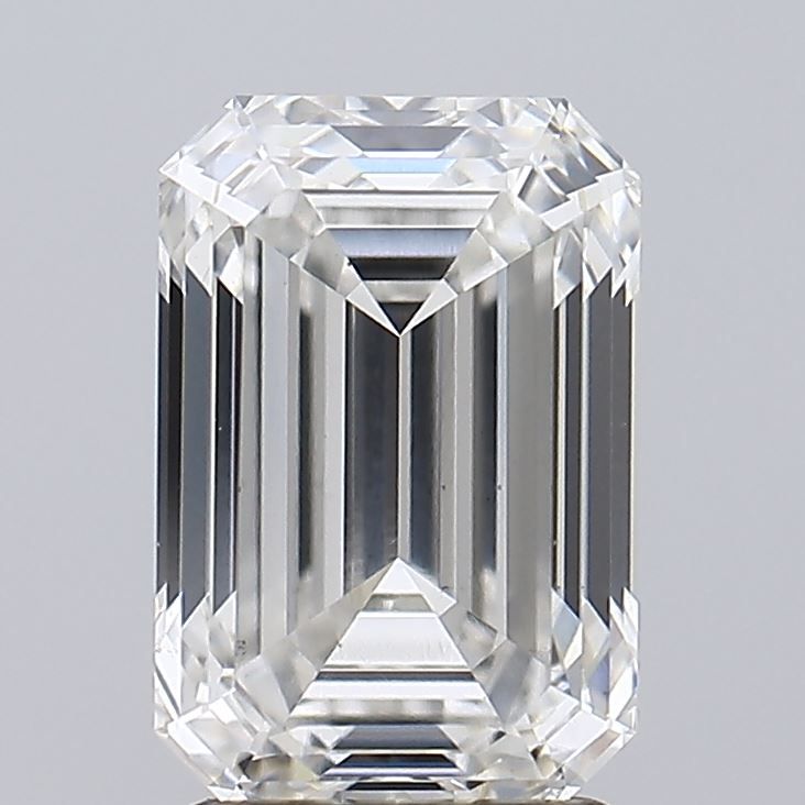 2.54 ct. emerald Lab Grown Diamond front image
