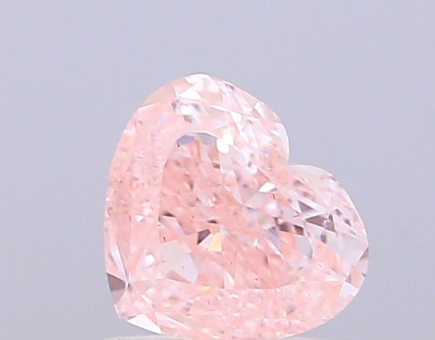 1.0 CT Fancy Intense Pink HEART