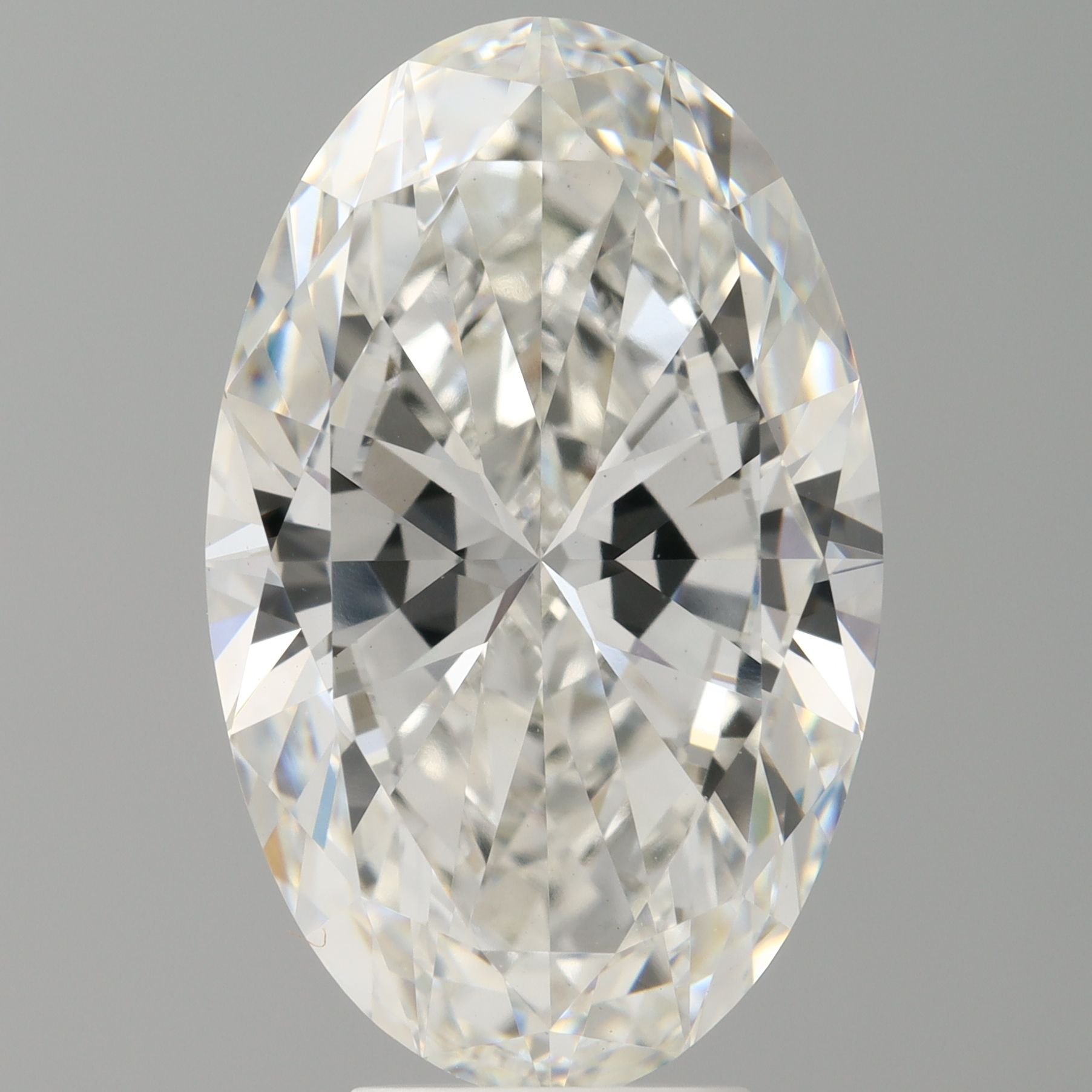 6.06 ct. oval Lab Grown Diamond front image