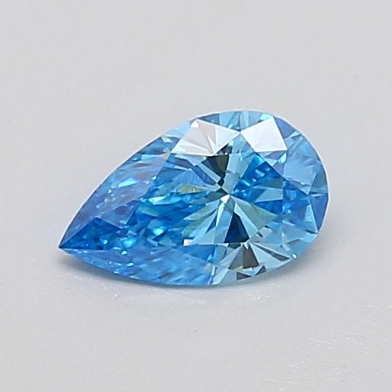 0.37 CT Fancy Vivid Blue PEAR