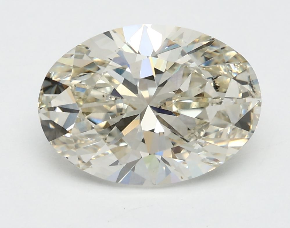 2.08 ct. oval Lab Grown Diamond front image