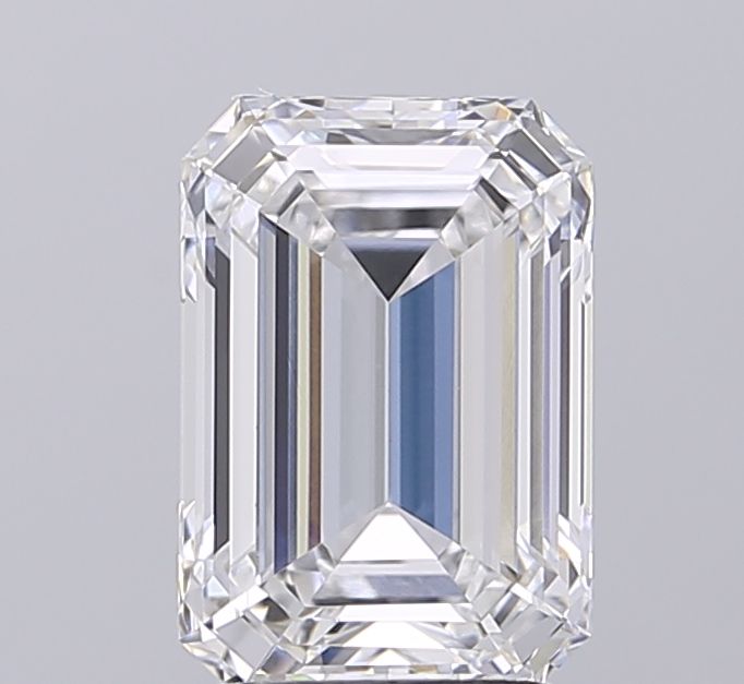 2.57 ct. emerald Lab Grown Diamond front image