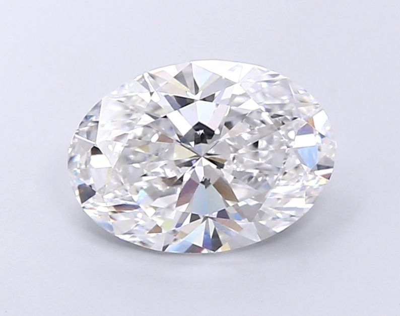 4.04 ct. oval Lab Grown Diamond front image