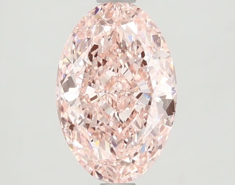 1.67 CT Fancy Vivid Pink OVAL