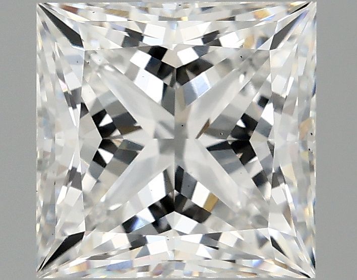 2.10 ct. princess Lab Grown Diamond front image