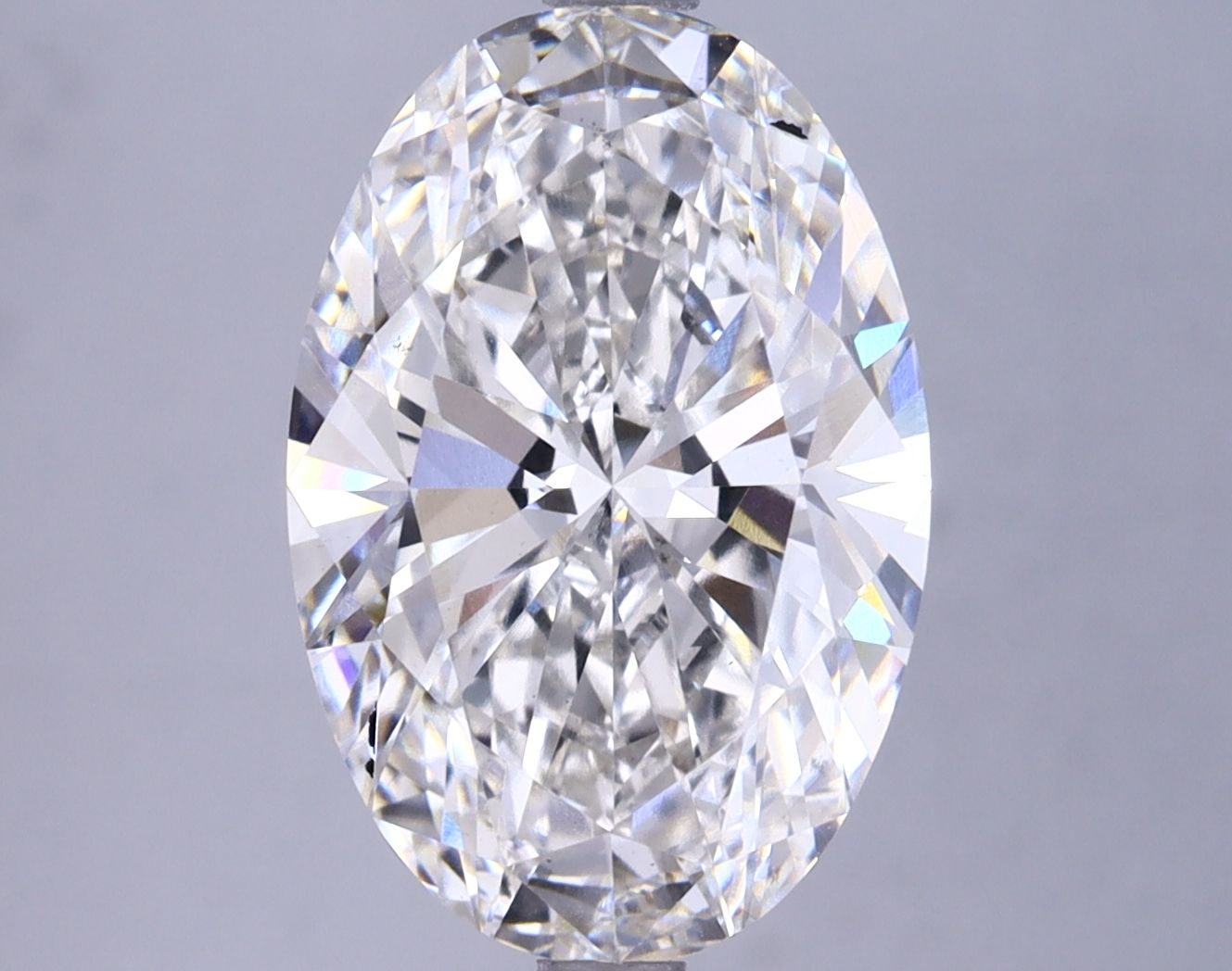 4.92 ct. oval Lab Grown Diamond front image