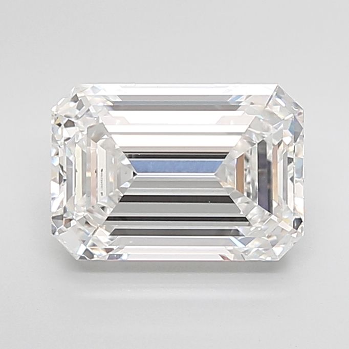 5.09 ct. emerald Lab Grown Diamond front image
